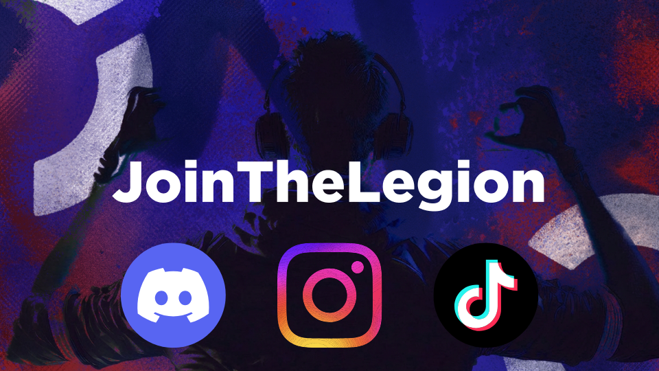 Alătură-te noului Discord JoinTheLegion și urmărește-ne pe social media!