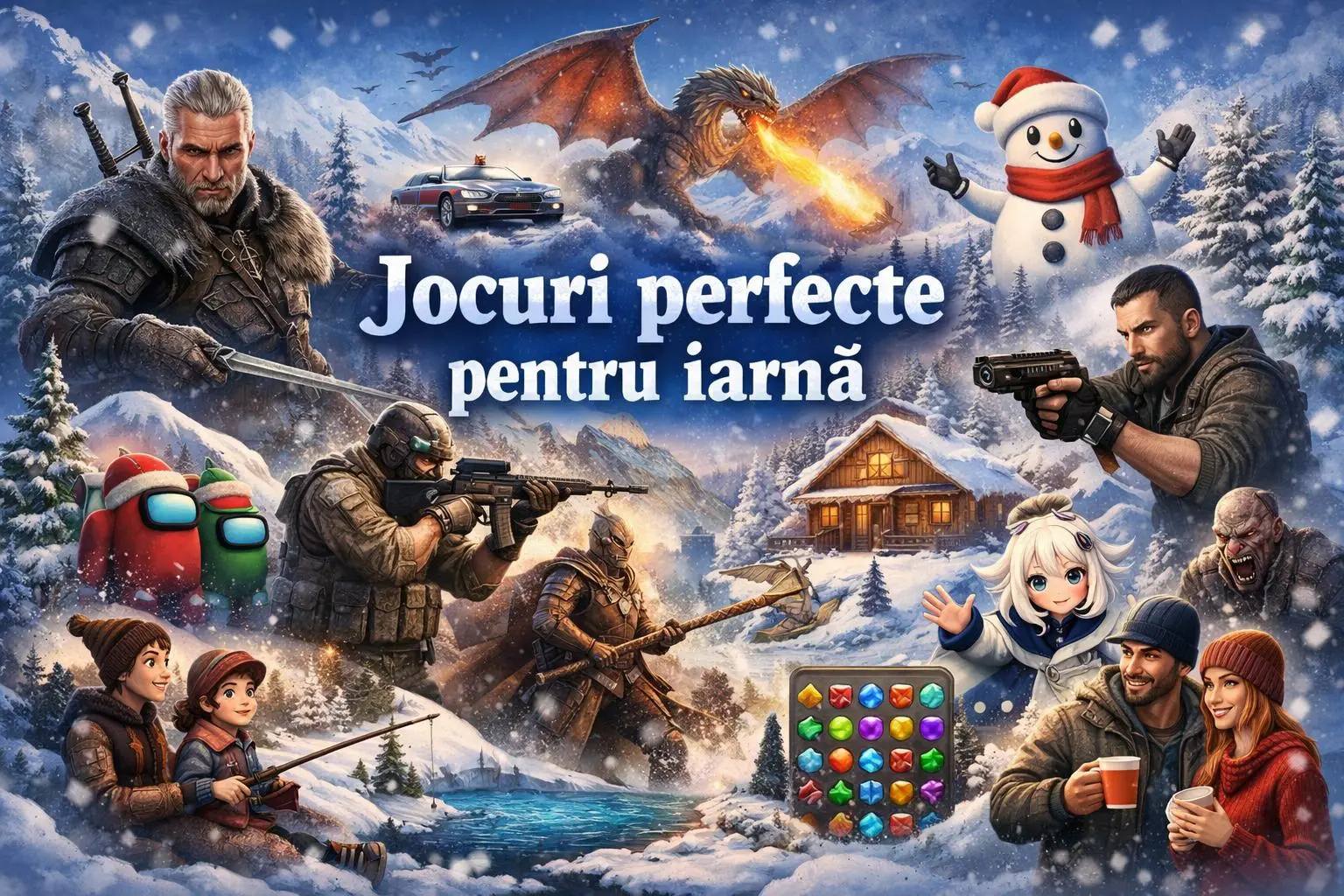 Jocuri perfecte pentru iarnă