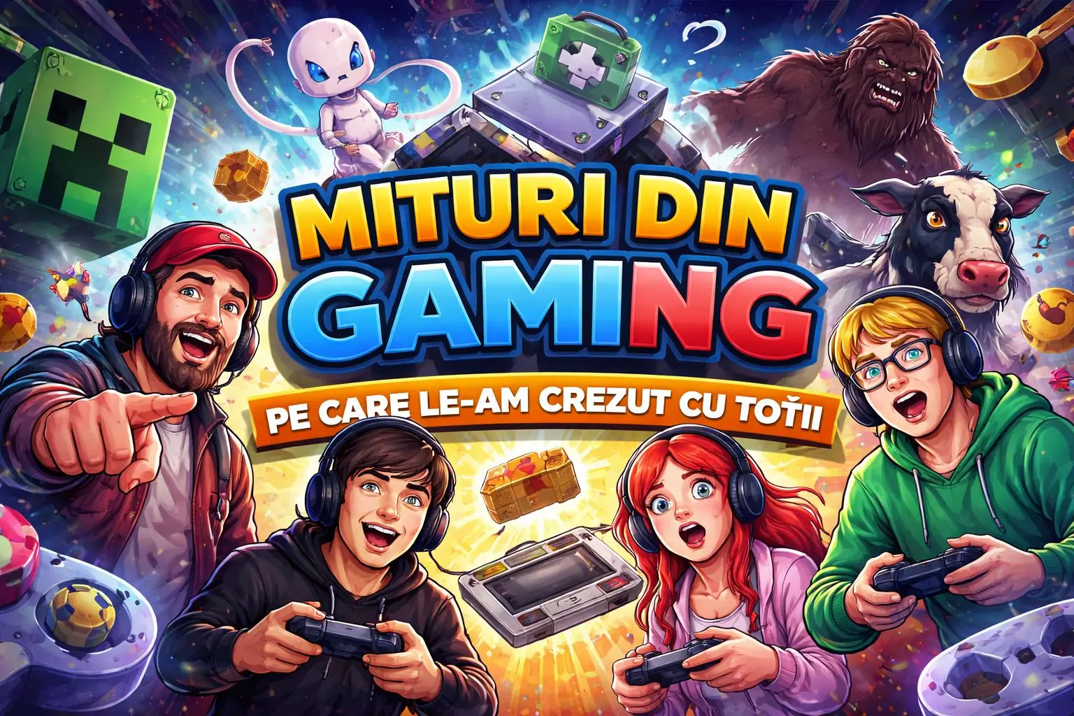 Mituri din gaming pe care le-am crezut